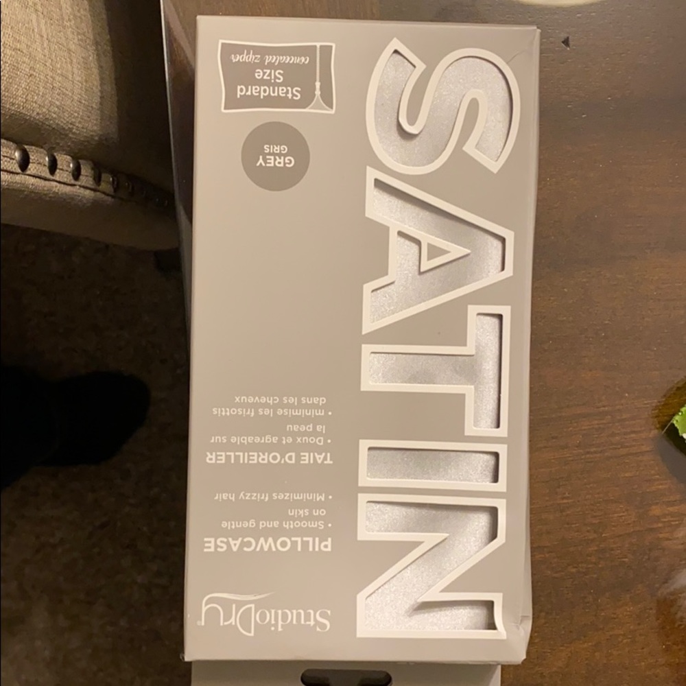 Satin pillowcase